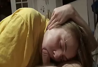 This is what a good blowjob is meant to look cognate with and this slut loves the dick